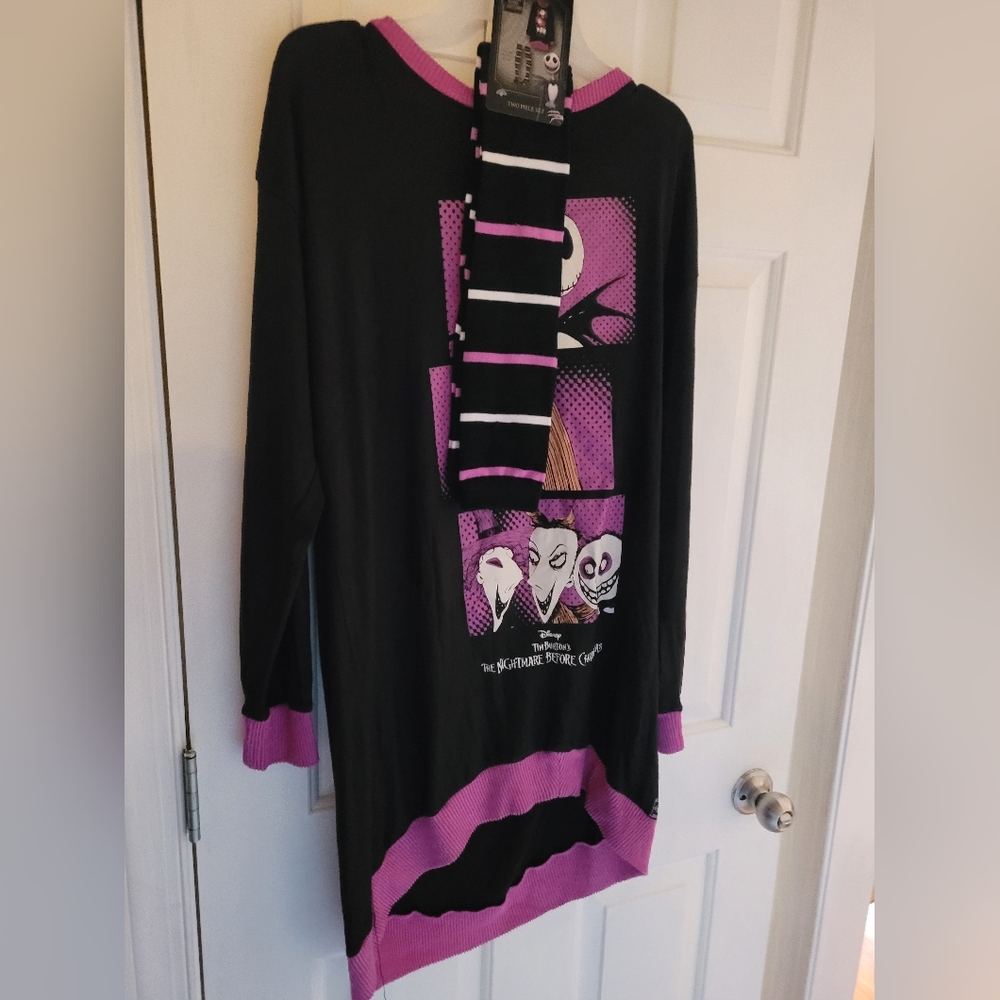 The night mare before Christmas  sleepwear